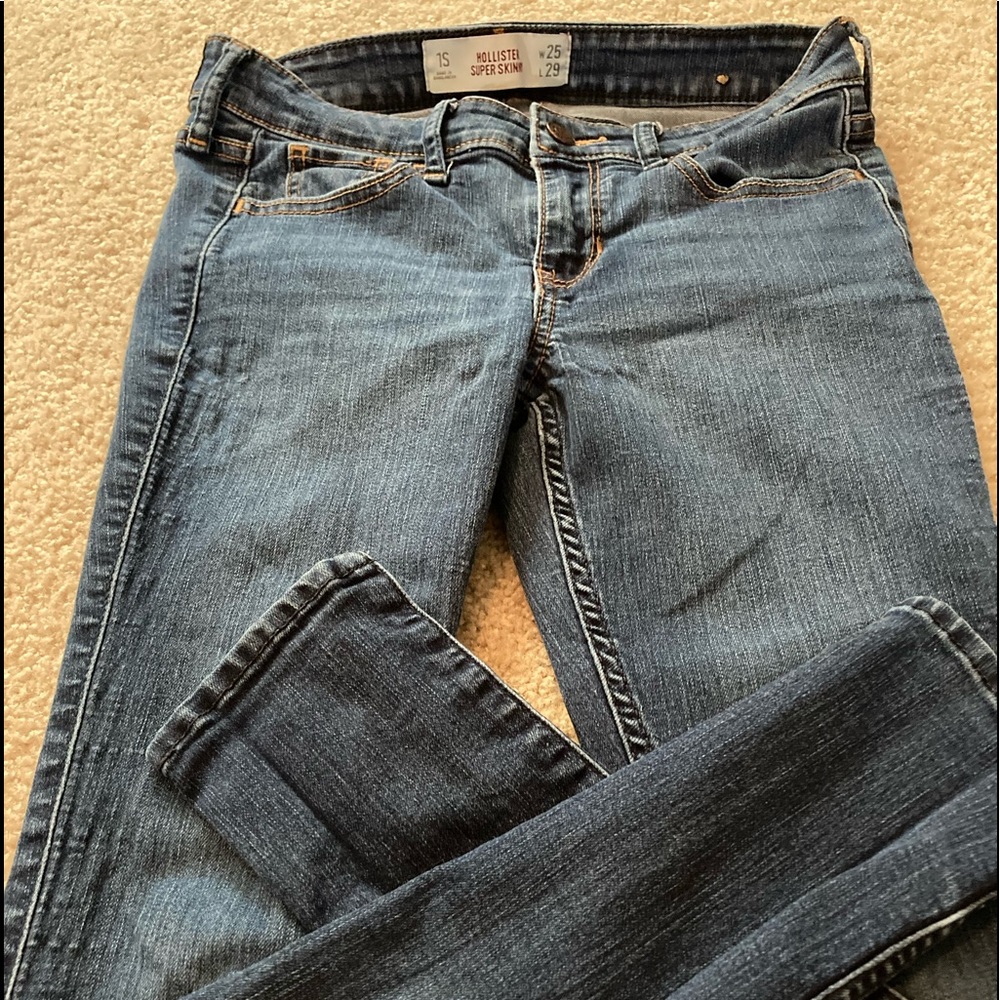 Hollister Super Skinny Jeans Sz: 1 S (25x29)